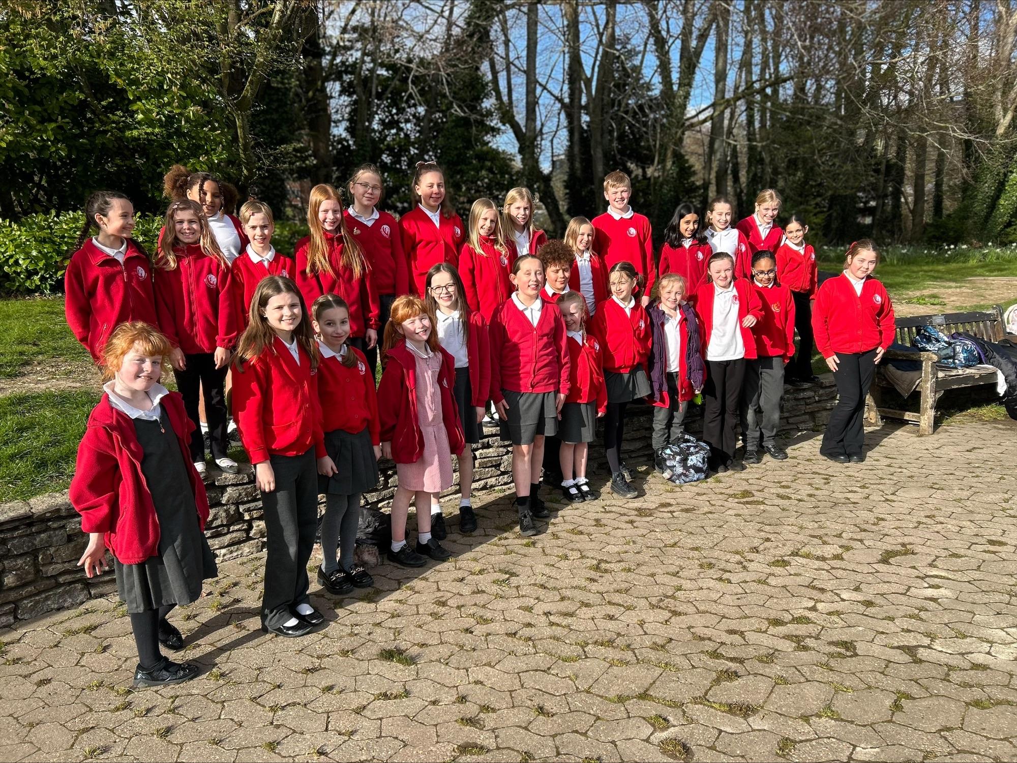 We are extremely proud of our choir who were chosen to represent our school alongside 13 o